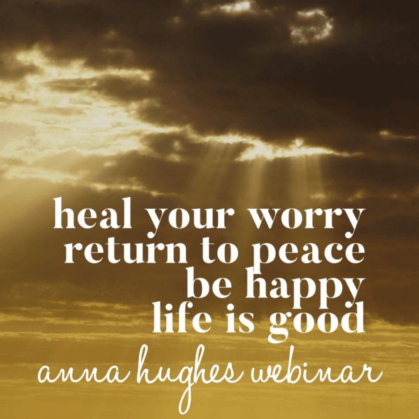 Heal Your Worry, Return to Peace. And Be Happy
